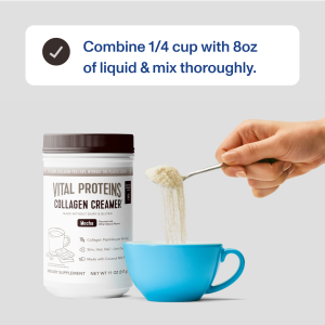Mocha Collagen Creamer – 11 oz