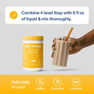 Vanilla Collagen Peptides – 11.5 oz